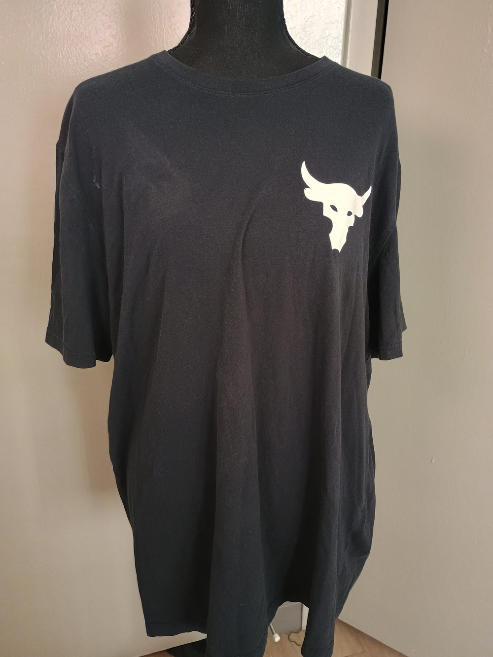 Under Armour HeatGear Loose Tee Men's Black & White XL Tee